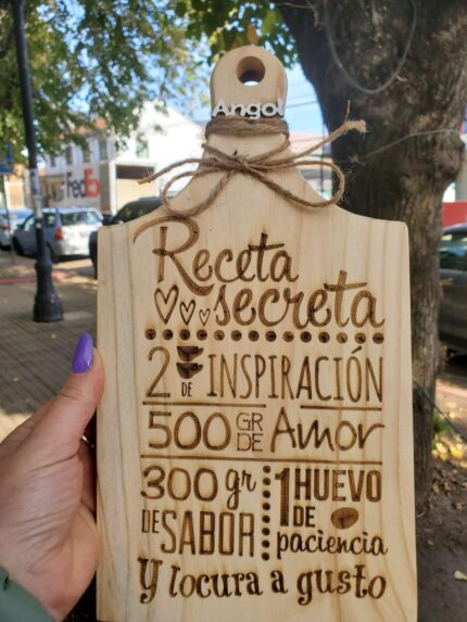 Tablas de picar chica