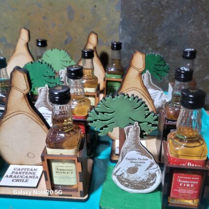 Recuerdo botella de whisky